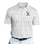 BOGO  - Just Swing It SP Funny Golfing Seamless Pattern Men Polo Shirt