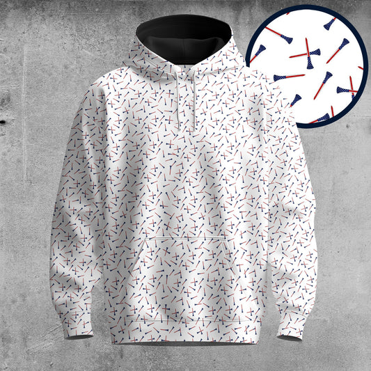 America Golf Tee Pattern 2026 Men Hoodie