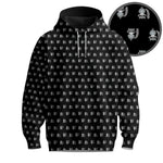 Black Raccoon Men Hoodie