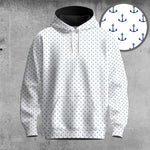 White Anchor 2026  Men Hoodie