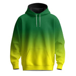 Gradient Green Yellow  Men Hoodie