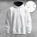 Colorful Paper Airplane 2026  Men Hoodie