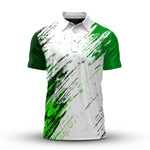 Sporty Green  Men Polo Shirt