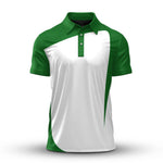 Green White  Sport For Golf Men Polo Shirt