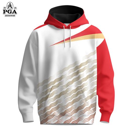 Red Black White 2026  Sport Men Hoodie