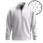 USA Anchor 2026  Men Quarter-zip Pullover