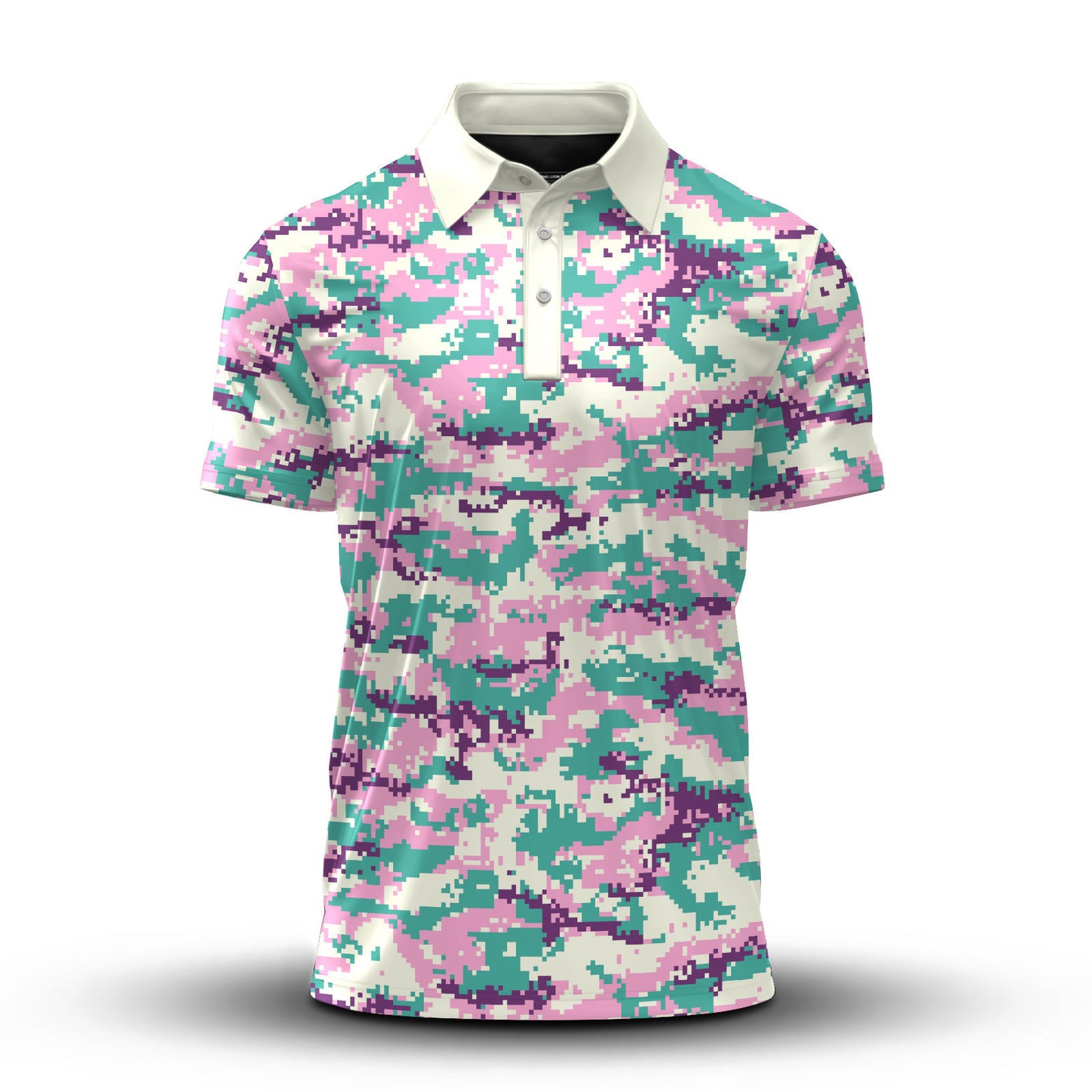 Camo Color  Men Polo Shirt