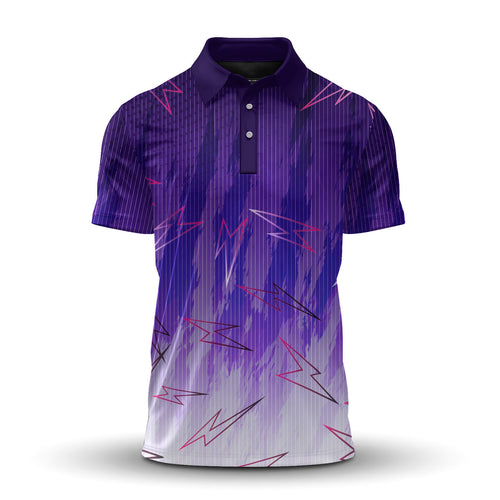 Loud Purple  Men Polo Shirt