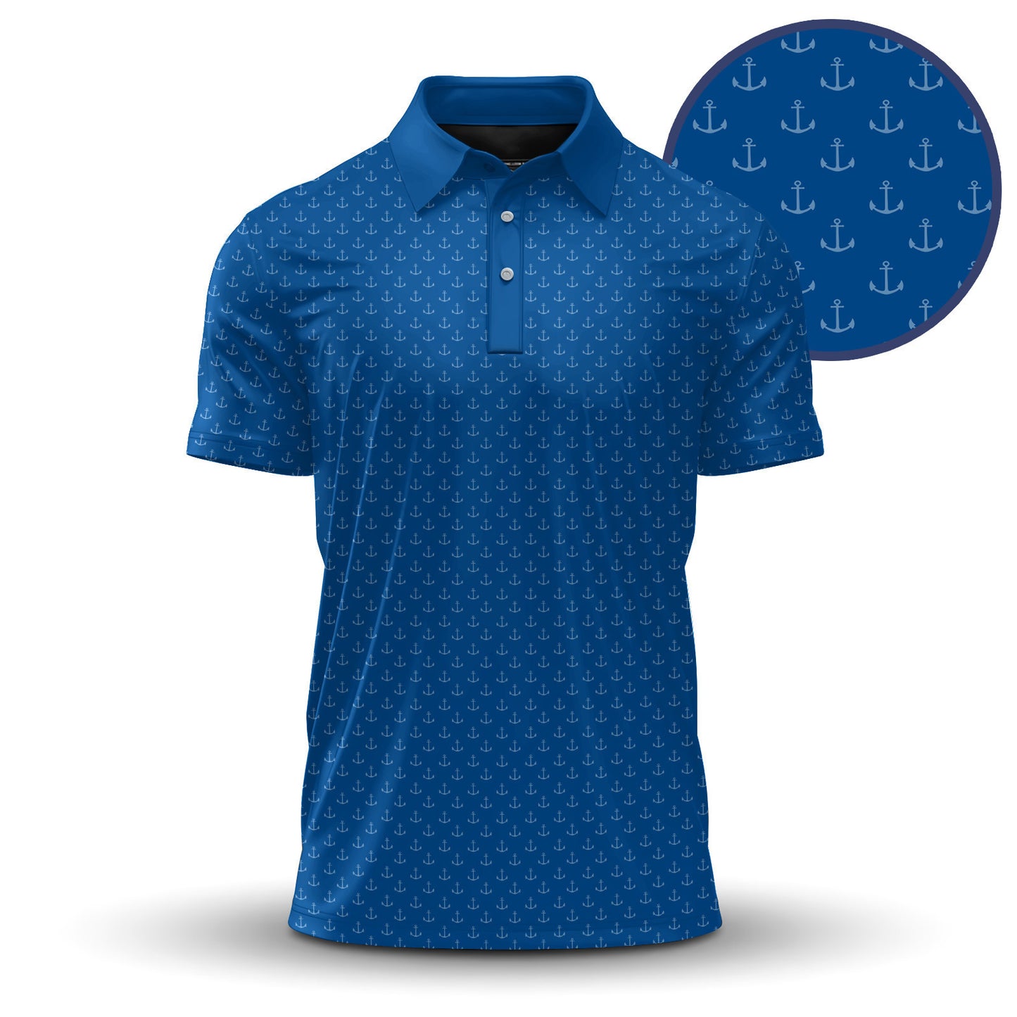 Blue Anchor 2027  Men Polo Shirt