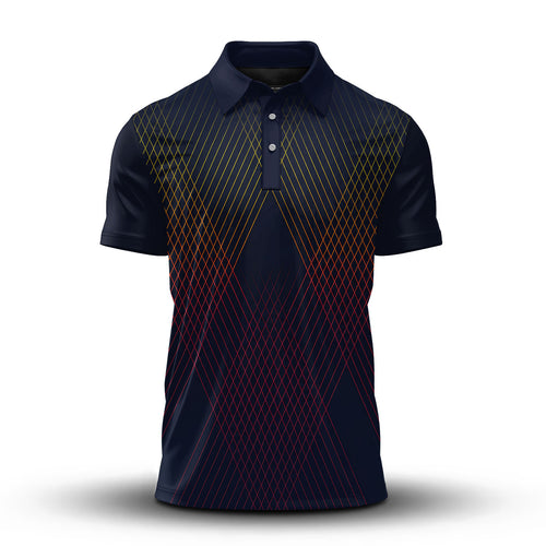 Ombre Dark Color 2027  Men Polo Shirt