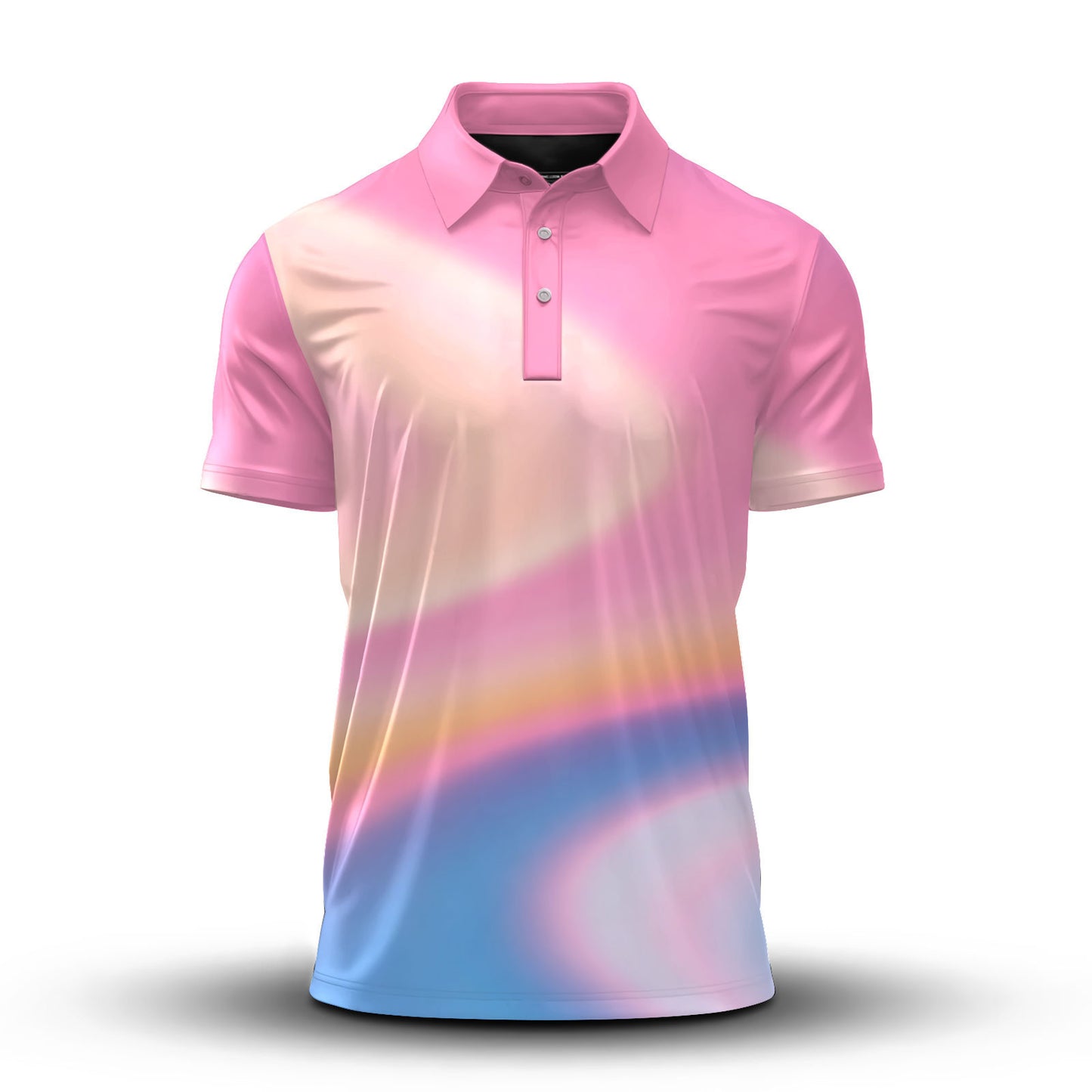 Loud Gradient Way  Men Polo Shirt