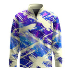 Galaxy Sport Pattern  Men Quarter-zip Pullover