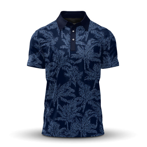 2027  Palm Indigo Brands Men Polo Shirt