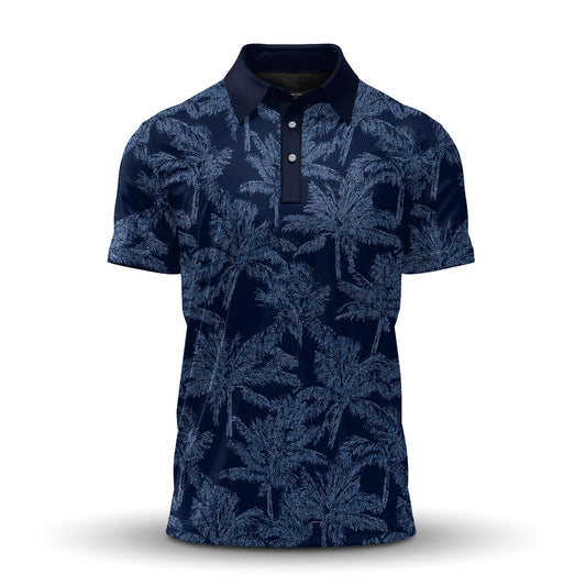 2027  Palm Indigo Brands Men Polo Shirt