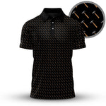 Black Hammer Pattern 2026  Men Polo Shirt