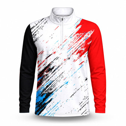 Sporty 2027 Men Quarter-zip Pullover