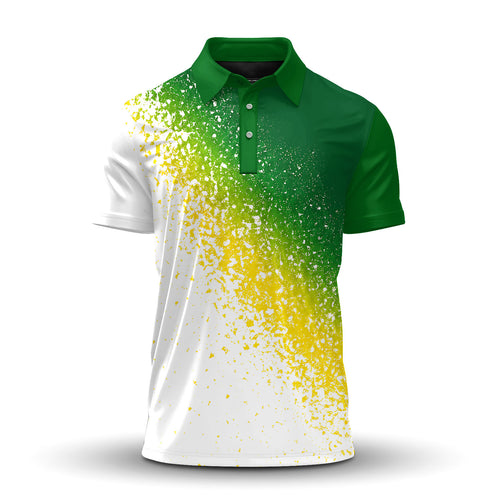 Ombre  Color Men Polo Shirt