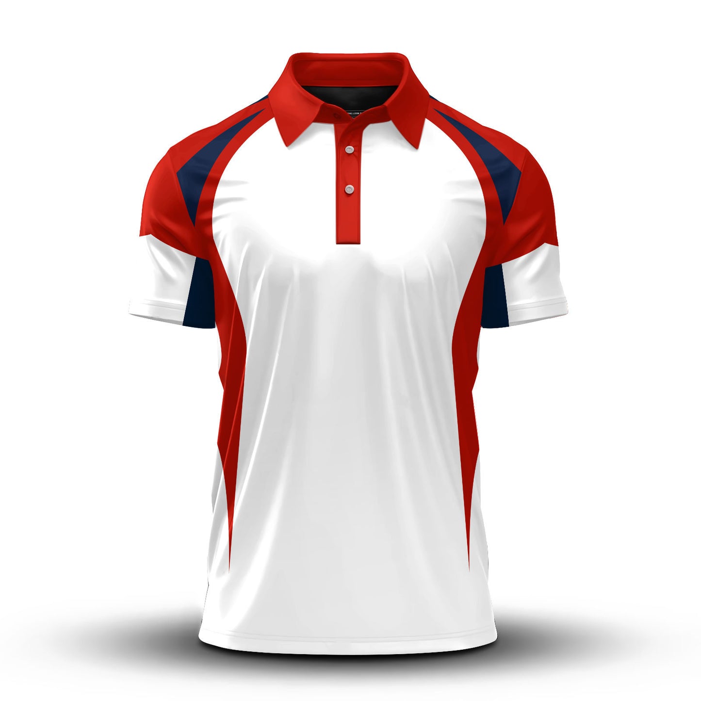 Red Blue White 2027 Men Polo Shirt