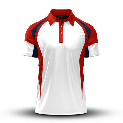 Red Blue White 2027 Men Polo Shirt