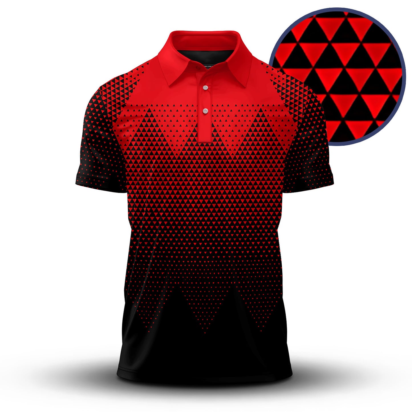 Triangle Dots 2027  Men Polo Shirt