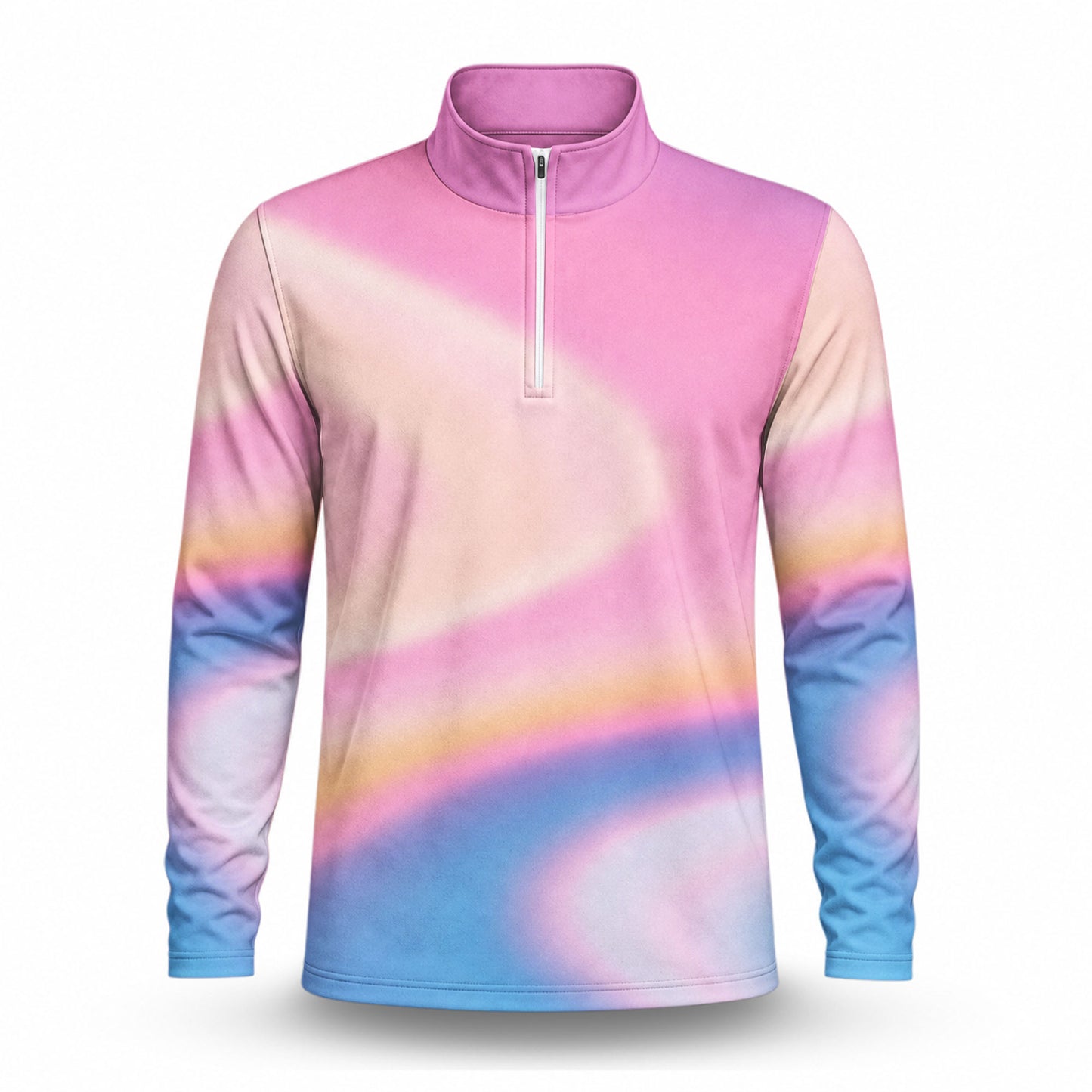 Loud Gradient Way  Men Quarter-zip Pullover