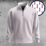 America Golf Gear Pattern 2026  Men Quarter-zip Pullover