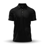 Dynamic Black  Men Polo Shirt