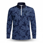 2027  Palm Indigo Brands Men Quarter-zip Pullover