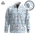 Blue Coral 2026  Men Quarter-zip Pullover
