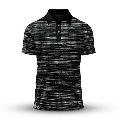 2026  Material Black Men Polo Shirt