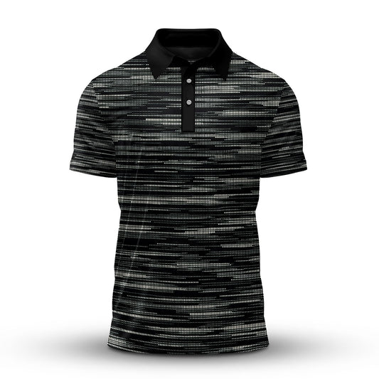 2026  Material Black Men Polo Shirt