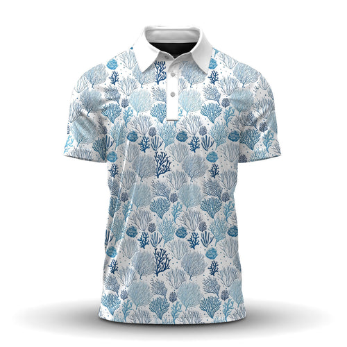 Blue Coral 2026  Men Polo Shirt