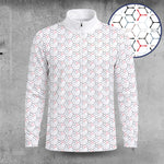 Propeller Pattern 2026  Men Quarter-zip Pullover