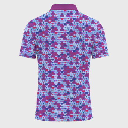 Funny Whale Tail Brands Men Polo Shirt