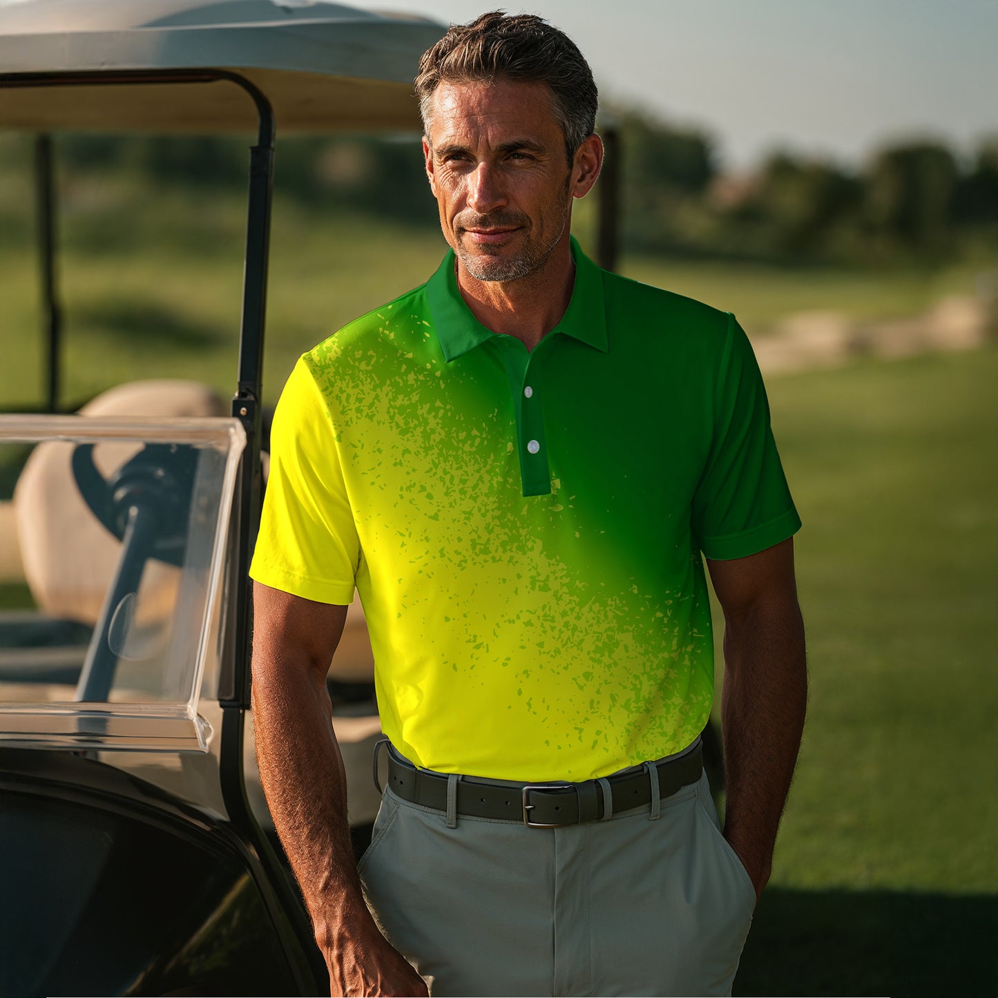 Ombre Sport Men Polo Shirt