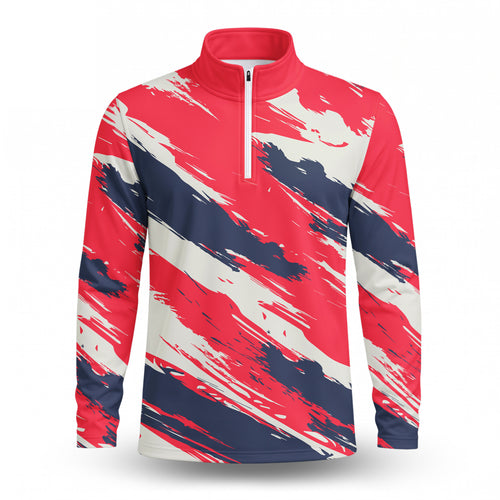 Freehand Drawing 2027  Men Quarter-zip Pullover