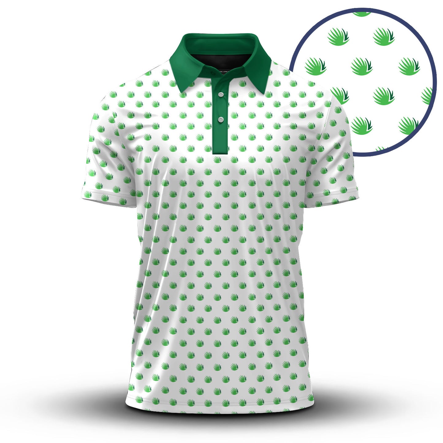 Corales Puntacana Championship Pattern Men Polo Shirt