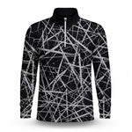 Loud Black Grey  Men Quarter-zip Pullover