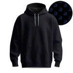 2026  White Blue Ship Men Hoodie