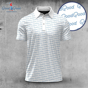 Good Good Championship Pattern Men Polo Shirt