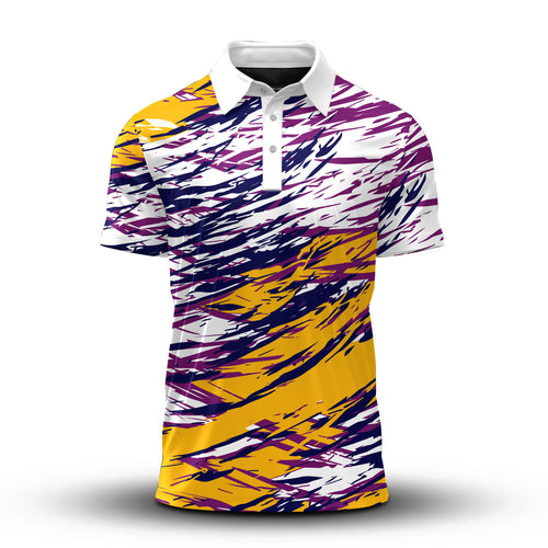 Loud Paint Brush  Men Polo Shirt