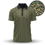 Sentinel Military Brand Camo Men Polo Shirt